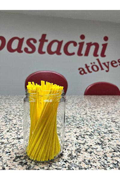 Cinbon Sarı Cakepops Lolipop Çubuğu 15 Cm 100 Adet