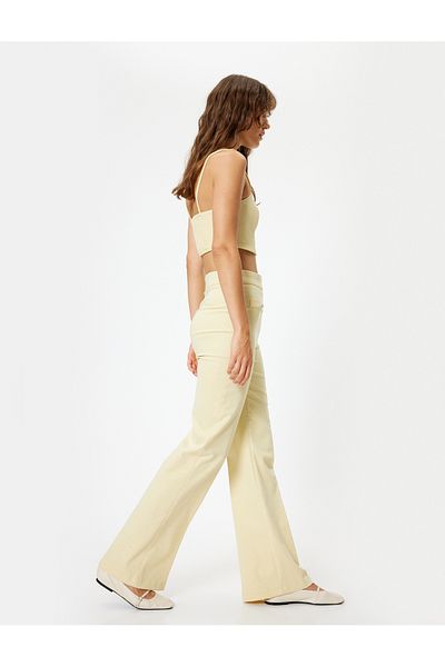 Koton Gelbe Hosen für Damen