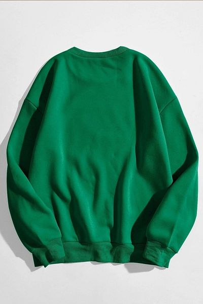 Moda Glo Унисекс Лос Анджелис тъмносин суичър с голям размер