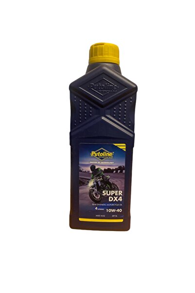 putoline Super DX4 10W-40, 4 zamanlı yarı sentetik motosiklet motor yağı