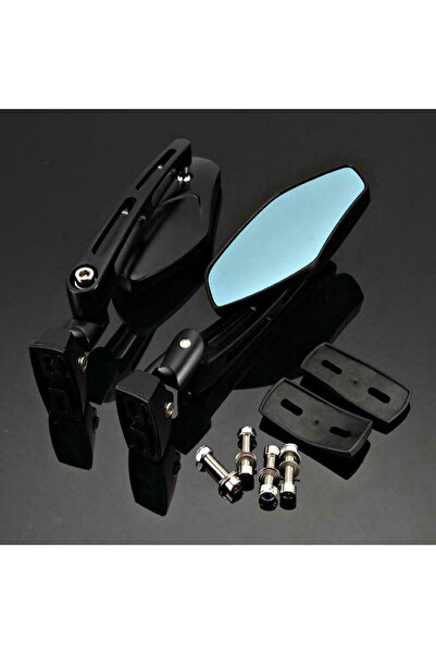 Choice مرآتان خلفيتان أسودتان لسباقات الدراجات النارية، مناسبتان لياماها FZ1 ...