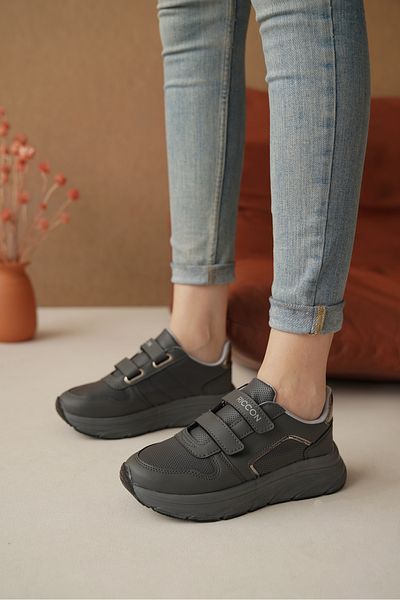 Riccon Damen Sneakers0012133 Geräuchert