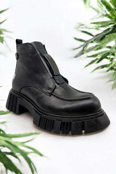 Mammamia D24kb-1990 Kadın Deri Klasik Bot