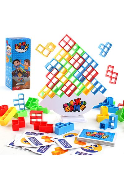 Choice Balance Stacking Board Games Kids Adults Tower Block Toys for Family Parties Travel Games Boys Gi...