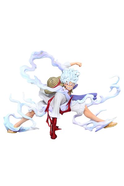 Choice 16cm One Piece Anime Figures Nika Luffy Gear 5th Action Figure Gear 5 Sun God Pvc Figurine Statue...