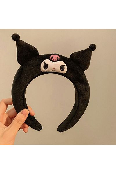 Choice Sanrio Hairband Cartoon Kuromi My Melody Headband Pom Pom Purin Cinnamoroll Hair Accessories Plus...