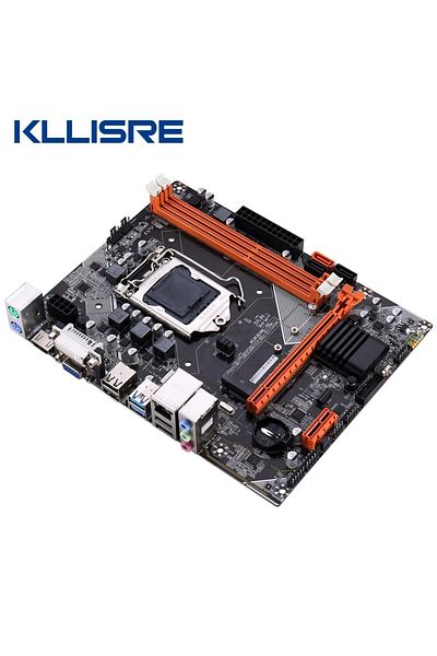 Choice Motherboard (Single Motherboard option) Kllisre B75 Desktop Motherboard M.2 LGA 1155 for I3 I5 I7 CP