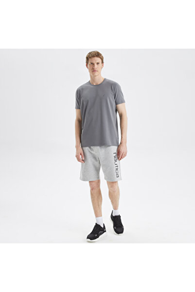 Nautica Erkek Mavi Kısa Kollu T-shırt