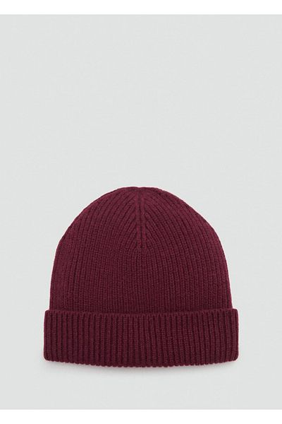 MANGO Woman Cashmere Wool Hat