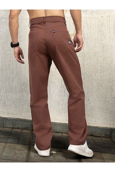 Hubberholme By Styli Mid Rise Relaxed Fit Pants with Pockets