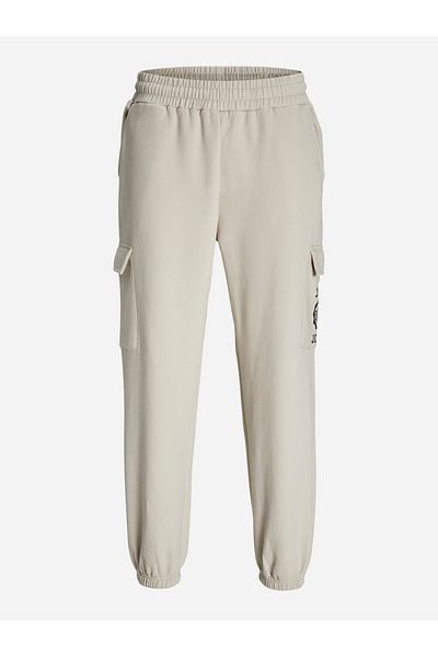 Jack & Jones بنطلون رياضي مطبوع عليه شعار جيب