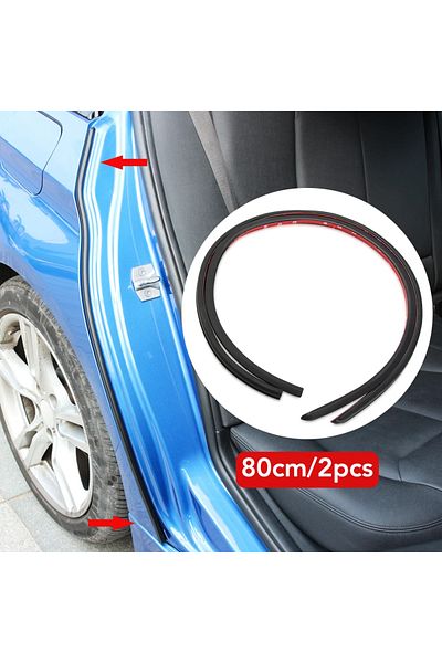 Choice 2PCS Car Door Rubber Seal Strip Filler Car Door Weatherstrip For B pillar Protection Sealant Stri...