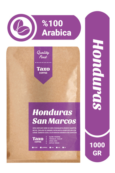 Taxo Coffee Honduras San Marcos 1kg Filtre Kahve