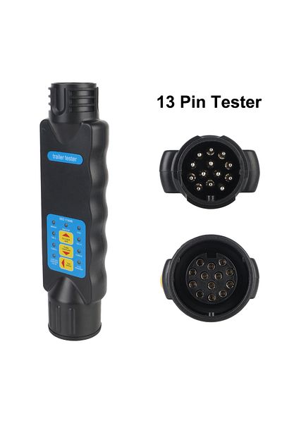 Choice 13pin 7 / 13 Pin Plug Socket 12V Trailer Tester Wiring Circuit Light Test Car Truck RV Caravan Acces