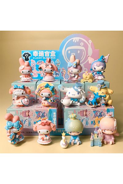 Choice New Sanrio Blind Box Kawaii Kuromi Cinnamoroll My Melody Figures Dolls Blind Bag Toy For Fans Gift