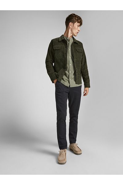 Rebel Mid Rise Slim Fit Pants with Pockets
