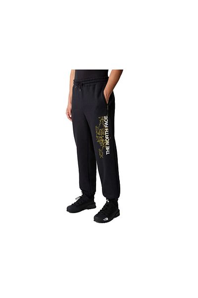 North face black sweatpants hot sale