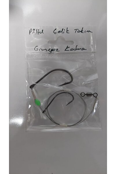 EmreAv Pahu Çelik Takım Granyoz Kofana Lüfer Levrek Takımı