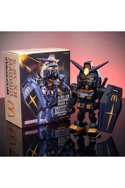 Choice HOTMcdonald Gundam Figure Qmsv Rx-78-2 Ver Angus Mobile Suit Action Figurine Collectible Model Do...