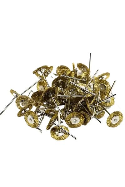 Onkel.J 50pcs 50pcs/100pcs Wire Wheel Brushes Polishing Brushes Diy Woodworking Accessories Electric Grinder