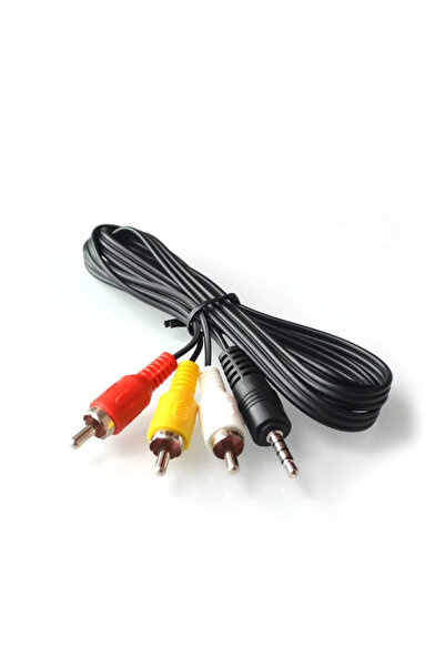 Choice 1pcs 60cm 3.5mm Audio Line Cable Jack Plug Male to 3 RCA Adapter For S...