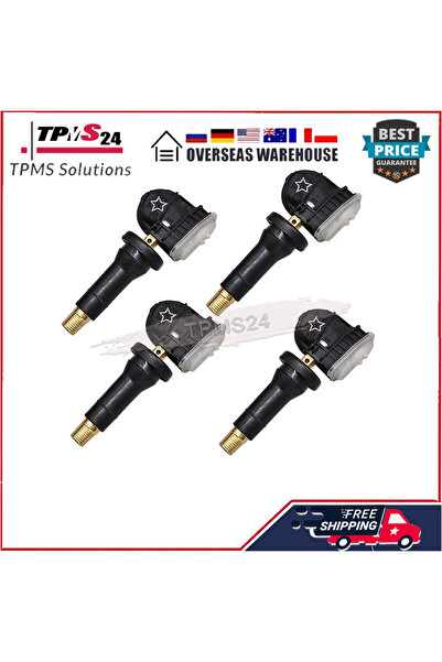 Choice مجموعة من 4 حساسات ضغط الإطارات TPMS بتردد 315 ميجاهرتز لسيارات بويك ريجال، كاديلاك ATS، شيفروليه فولت، جي إم سي H2، بونتياك