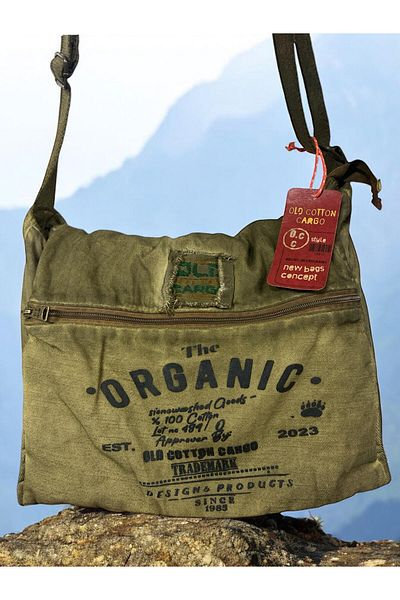 Old khaki school bags deals