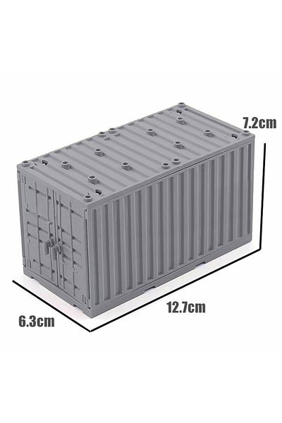Choice Ww2 Military Container MOC Building Blocks Box Toys for Boys War Base Technical Bricks Creative D...