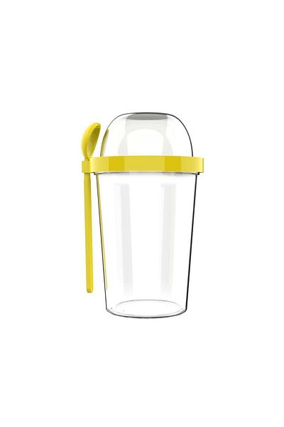 POPPARD Yellow Capsule 450 ml 100 ml Snack Container
