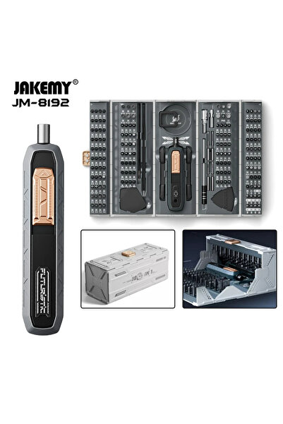 Choice مجموعة مفكات براغي يدوية وكهربائية 180 في 1 من جاكيمي JM-8193، صندوق أ...