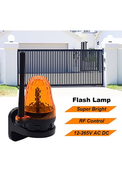 KUANGZIPENG Universal 12v 24v 220v Outdoor Led Signal Alarm Light Strobe Flashing Light Wall Mount Emergency ...