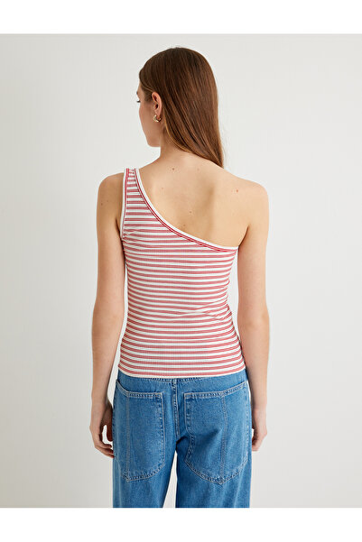 Koton Single Shoulder Cotton Slim Fit Top