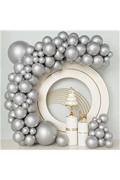Bkmc Chrome Color Balloon Chain 50 Pcs