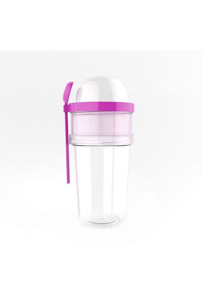 zweikell Capsularge Pink Bpa Free 750 ml Snack Container