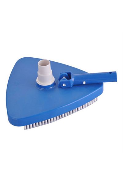 Choice Blue Triangular Vinyl Pool Vacuum Head, Weighted Swimming Pool Vacuums for Above Ground & Inground P