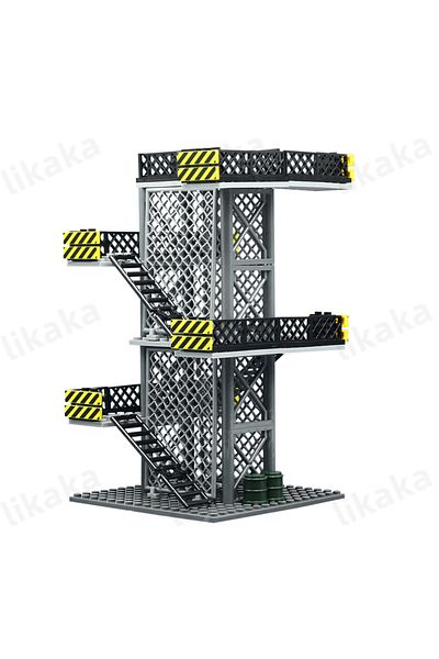 Choice Guard Tower Moc Military Guard Tower Building Blocks Toy Diy Construction Blocks Toys For Boys Kids