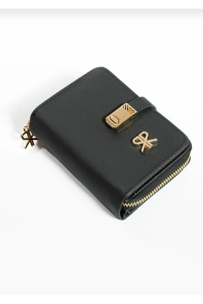 eflanmoda Чорний гаманець Polo, невеликий розмір