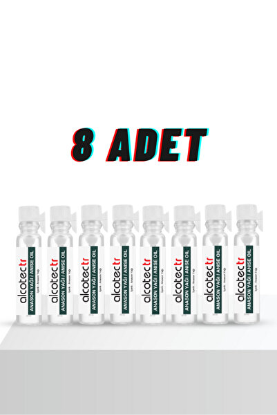 ALCOTECTR Anason Yağı 2,8ml 8 Adet (2,8ml)