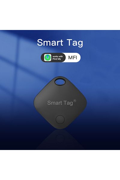 Choice Black Smart Bluetooth Alarm Tracker Works with Find My APP Anti Lost Device for Iphone Tag Replaceme