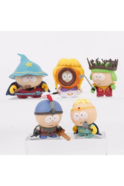 Choice 5Pcs/Set South Park Anime Figure The Stick of Truth Kenny McCormick Stan Marsh Cute Lovely Dolls ...
