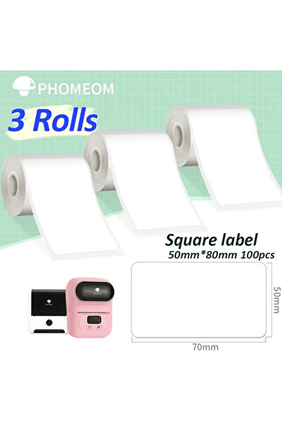 Choice5 ورق حراري شفاف من فوميمو، 3 لفات، مقاس 50×80 مم - 100×3 مم، متوافق مع...