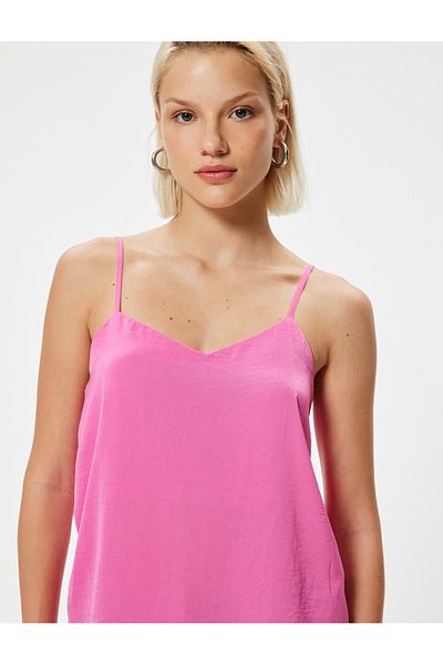 Koton Satin Aerobin Athlete - Thin Strap and Loose Fit