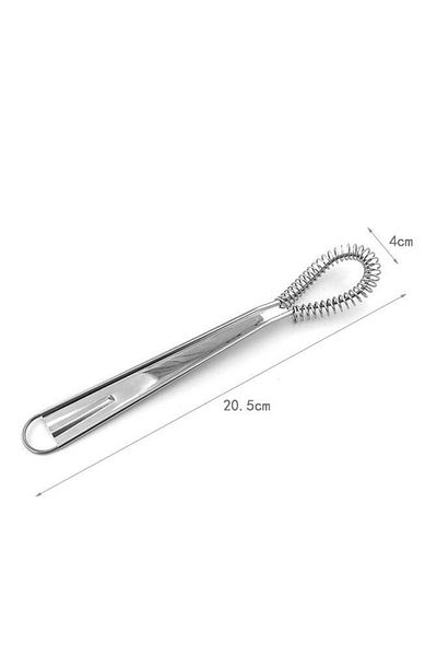Choice 1pcs Stainless Steel Spring Manual Whisk Egg Beater Handheld Mini Kitchen Eggs Mixer