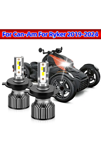 Choice H4/9003/HB2 Hi/Lo 2024 New Style Fit For Can-Am Ryker (2019-2024) LED Lamps H4 Hi/Lo Beam All In One