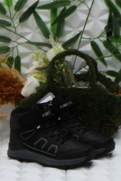 Kinetix Edras Hi Black Comfortable Original Product Αντιολισθητική σόλα για αγόρια