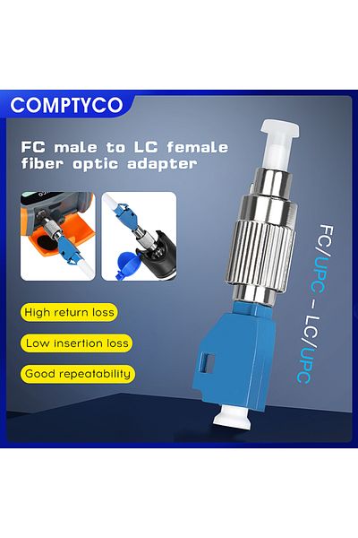 Choice LC Female To FC Male OPM Optical Power Meter Visual Fault Locator Fiber Optic Hybrid Adapter simp...