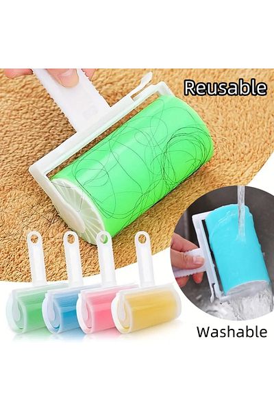Choice Blue without cover Washable Clothes Hair Sticky Roller Reusable Portable Home Clean Pet Hair Remover