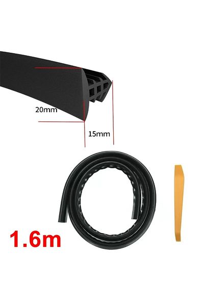 Choice 160cm Car Dashboard Sealing Strip Interior Auto Leakproof Strips Noise Sound Insulation Rubber Tr...