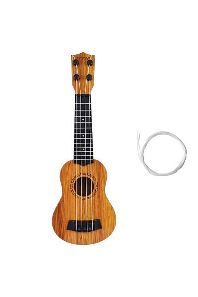 Choice Children Guitar 35cm Toy Can Be Used To Play Elementary Instruments With Paddles Simulating Yukri...