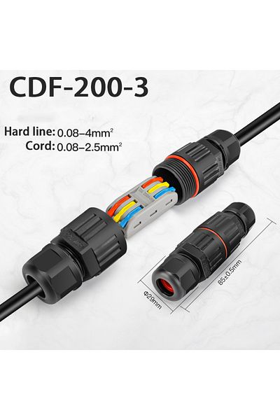 Choice IP68 Waterproof Joint Wire Quick Connection Waterproof Connector 2/3 Pin Solder Less LED Lamp Wir...